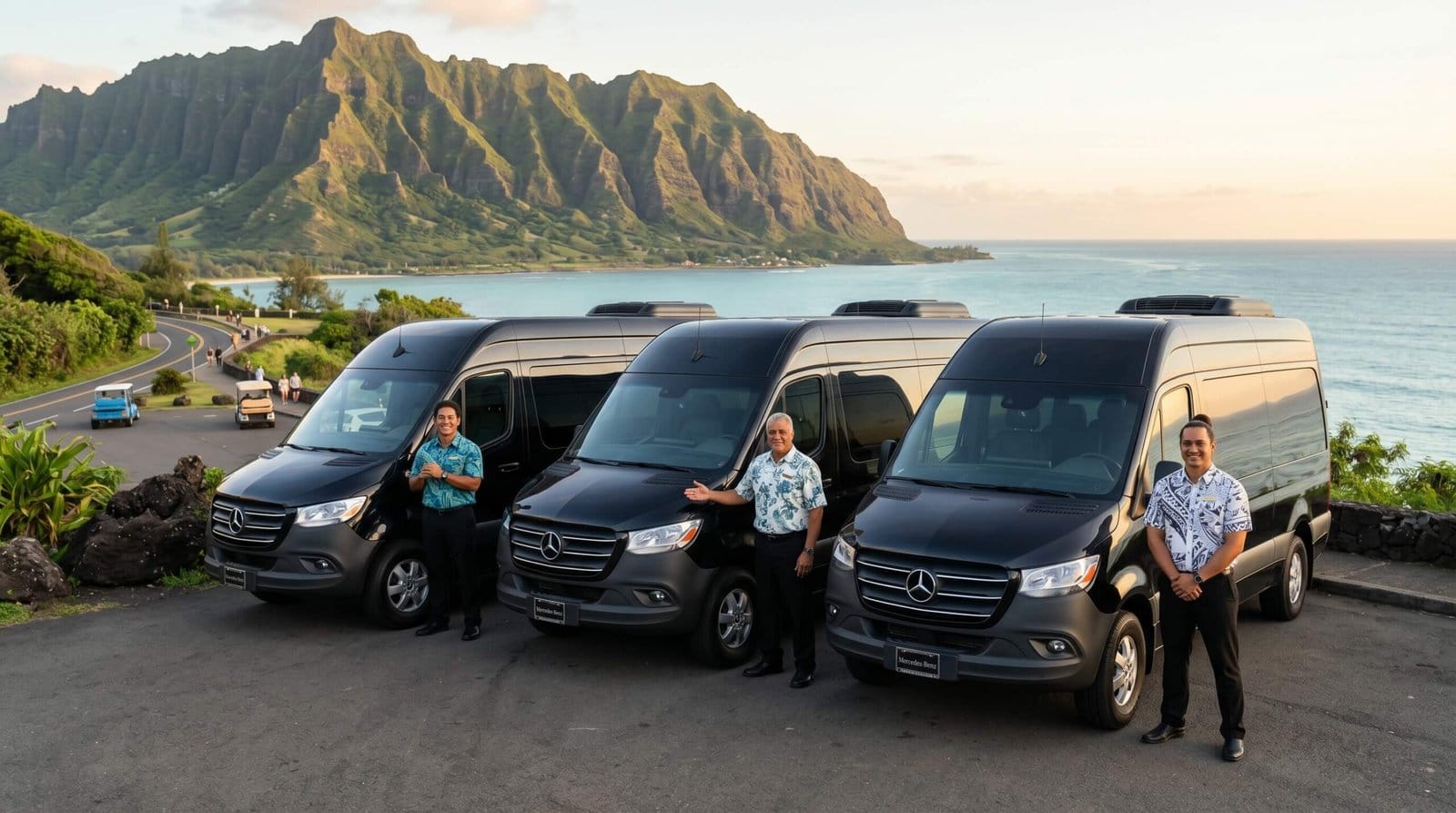 Executive transportation service in Honolulu Hawaii by Solani Group